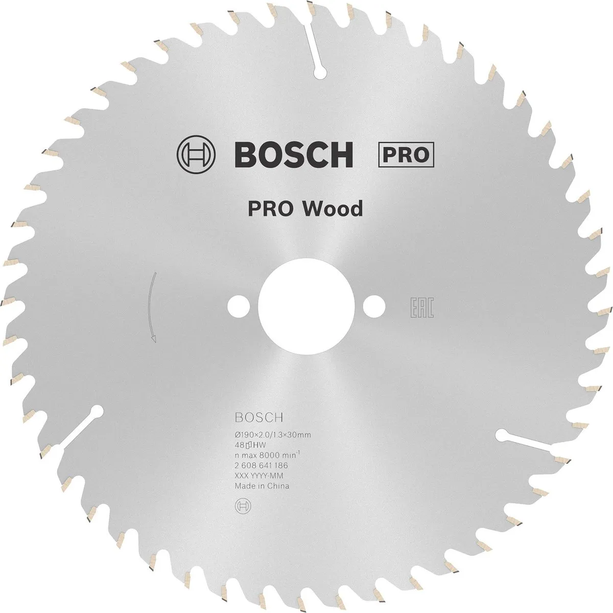 Bosch Professional Cirkelzaagblad Optiline 190mm Metaal