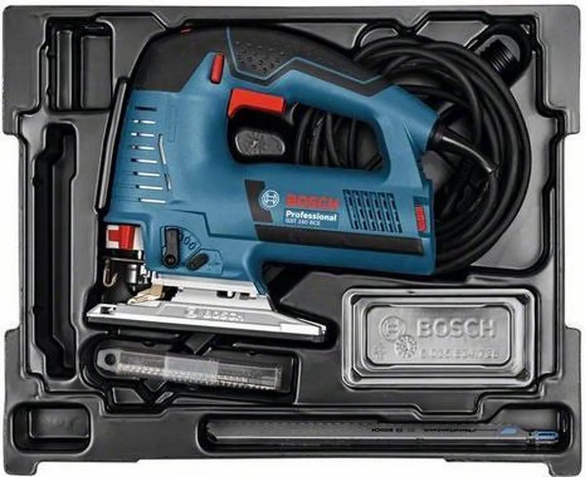 Bosch Professional GST160BCE Decoupeerzaag 800W - 3 Zaagbladen - afbeelding 6 van 6