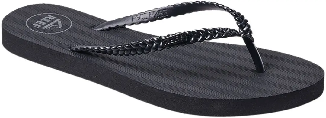 Reef Seaside Twist black Dames Slippers