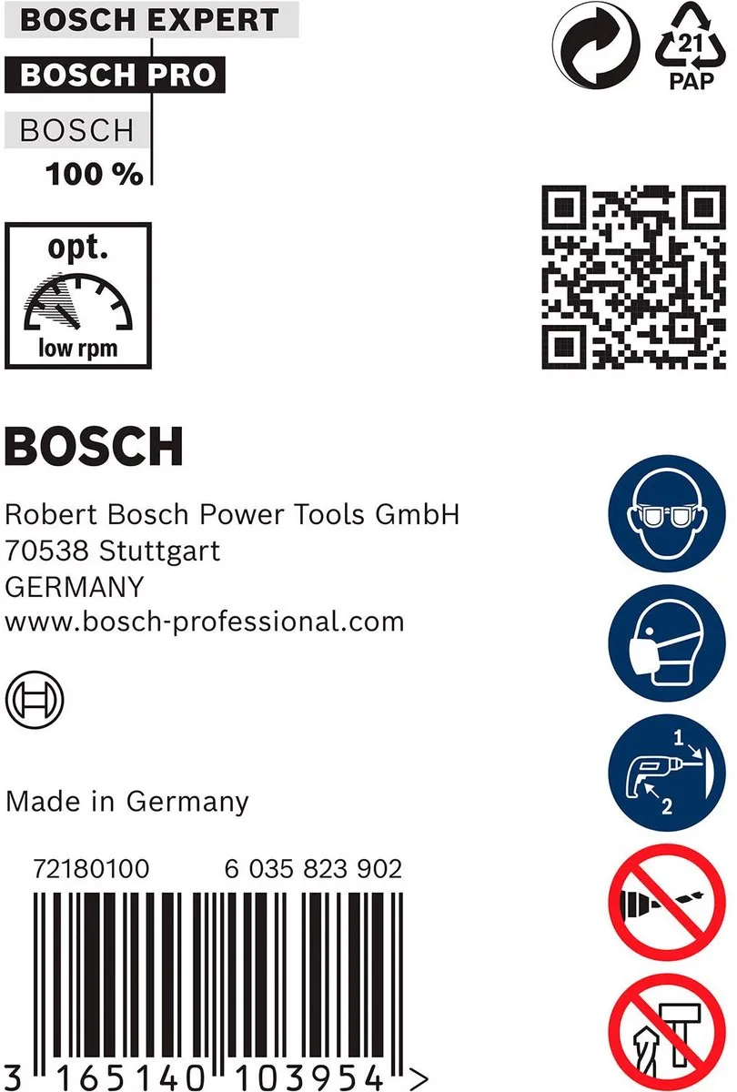 Bosch Professional SDS+ 10x600 Boor - 1 Stuk