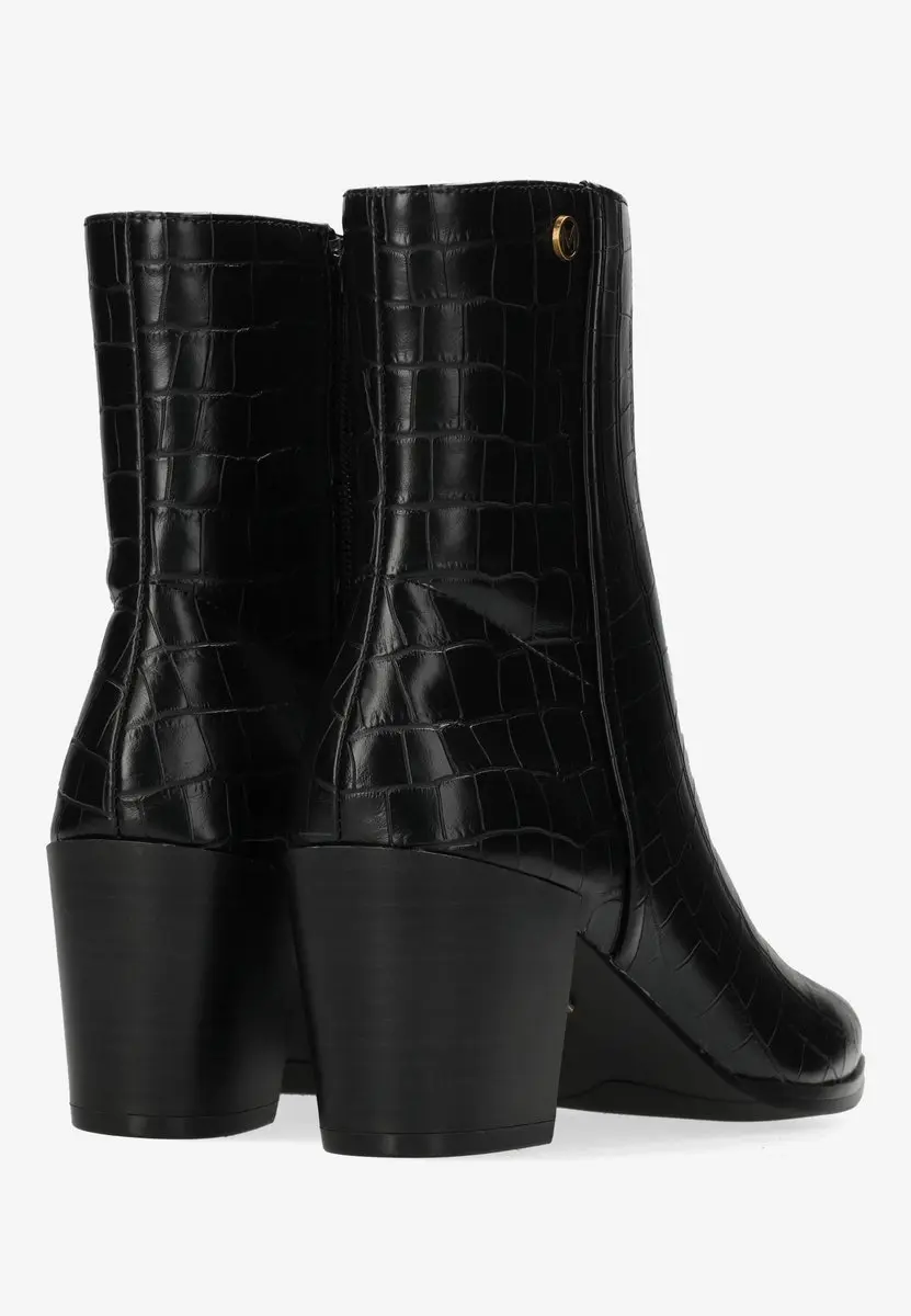 Mexx MI001704153W-01-1000 Dames Enkellaarzen - 38 - Zwart