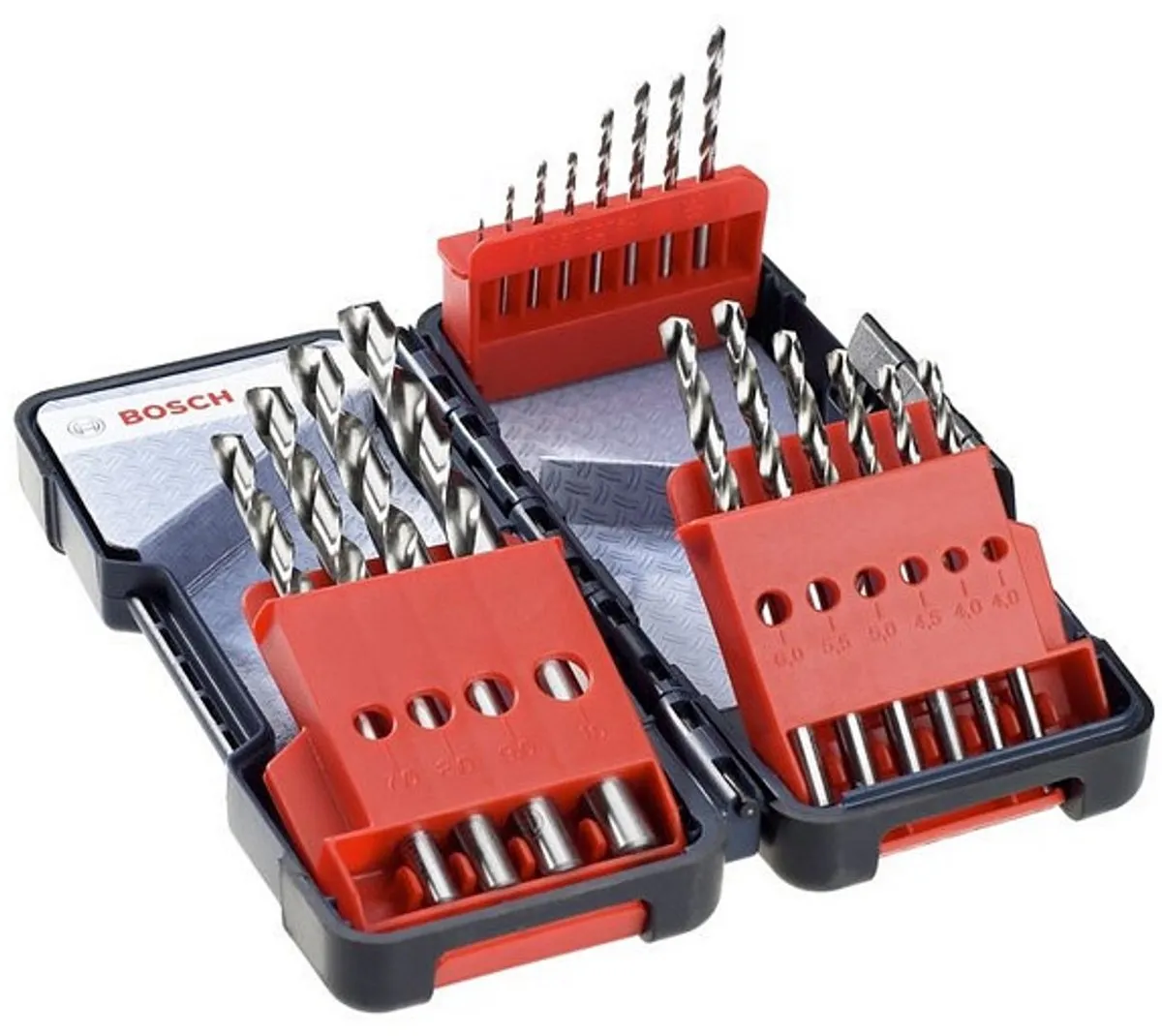 Bosch Professional HSS-G Borenbox 18-delig 1-10mm - Metaal