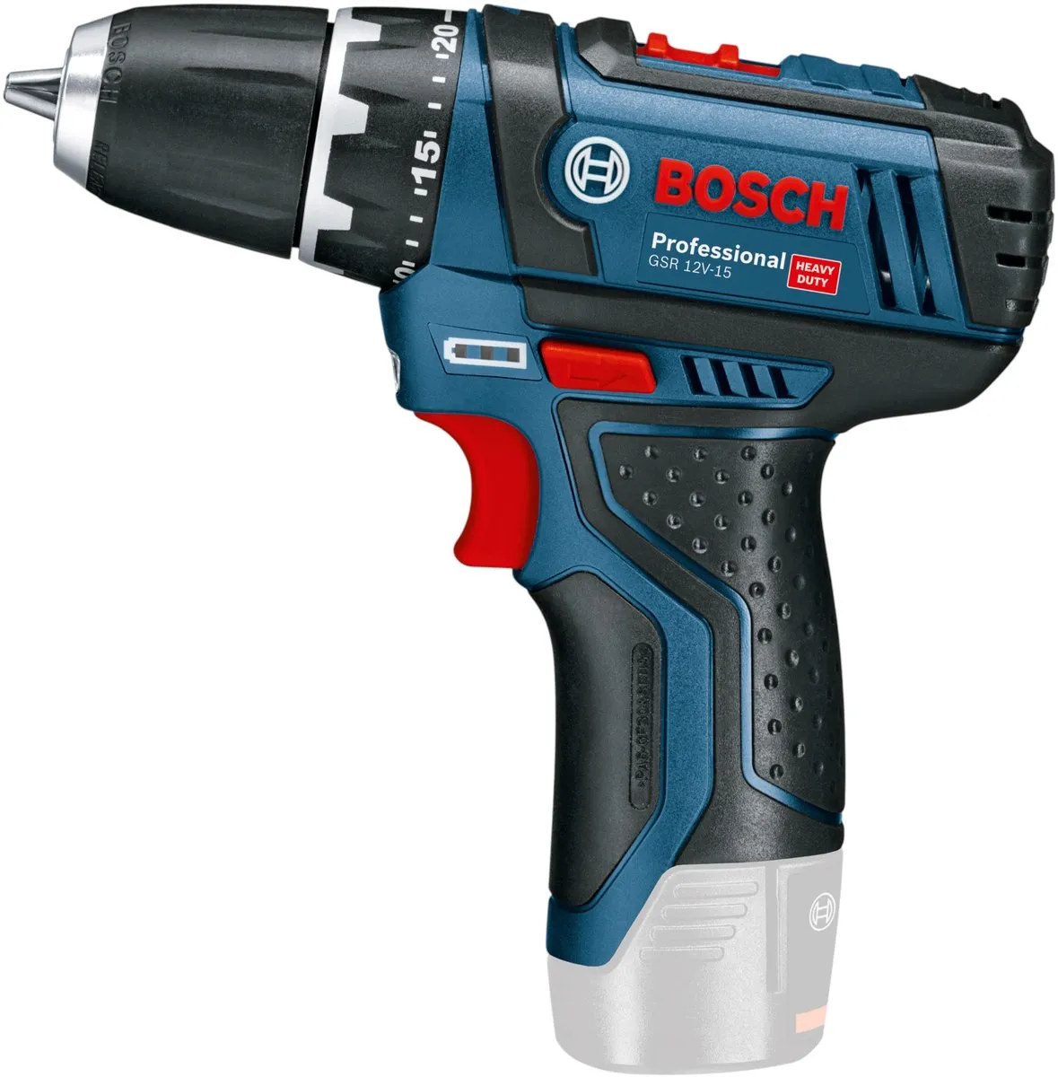 Bosch Professional GSR 12V-15 Accu Schroefboormachine - 19mm Hout - afbeelding 6 van 6