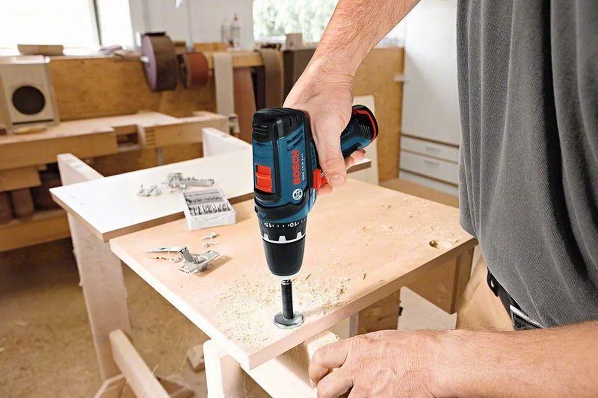 Bosch Professional GSR 12V-15 Accu Schroefboormachine - 19mm Hout