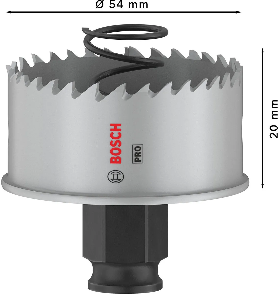 Bosch Professional PC Plus Gatenzaag 54mm - Metaal