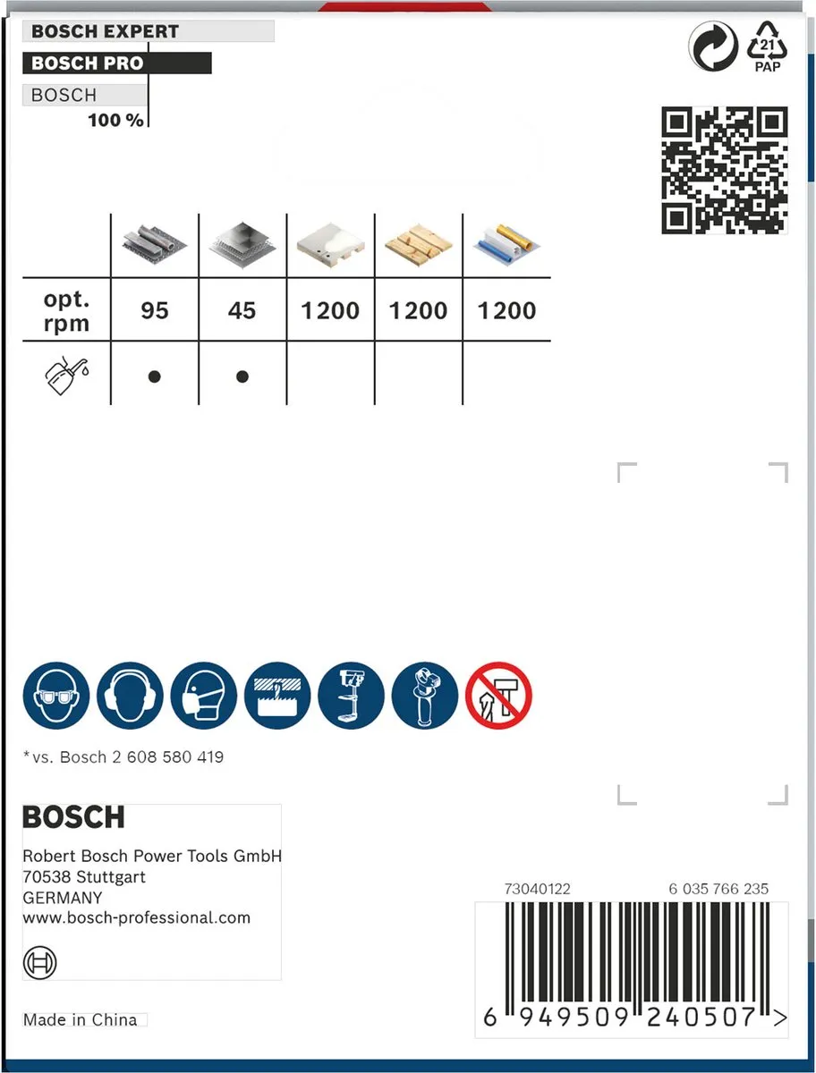 Bosch Professional Multi Materiaal PC Plus Gatenzaag 89mm - 2608594406