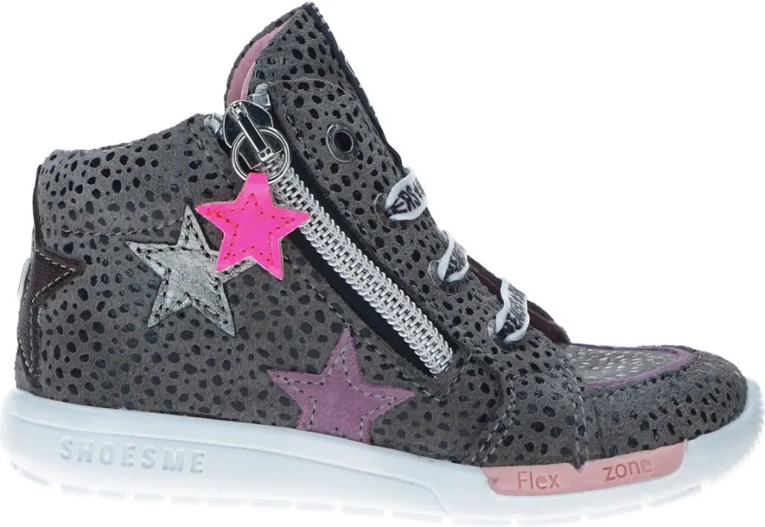 Shoesme Veterboot  Grijs