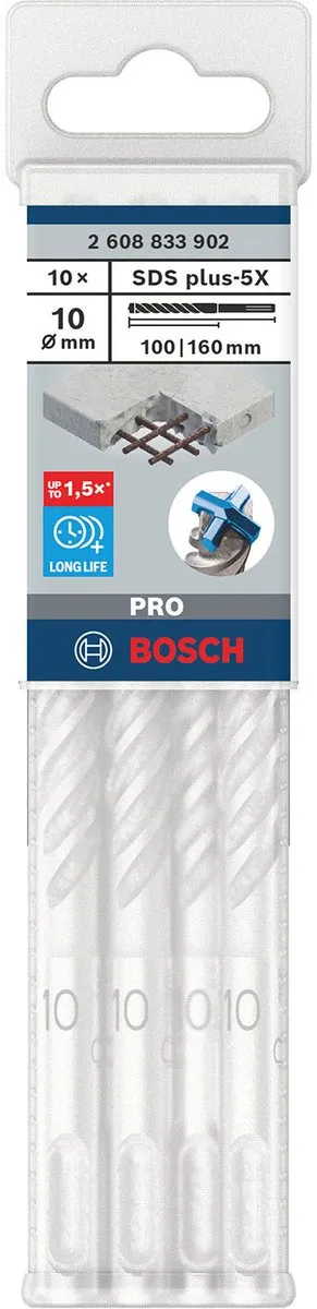 Bosch Professional SDS plus-5X Hamerboor 10x100x160