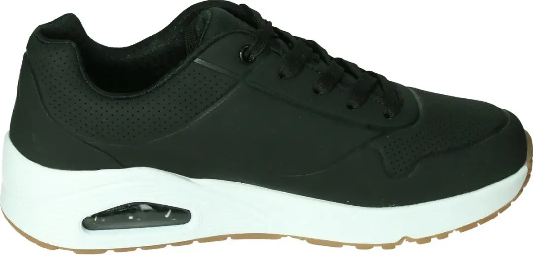 Skechers Uno Stand On Air Sneakers 403674L - Zwart-wit - afbeelding 6 van 6
