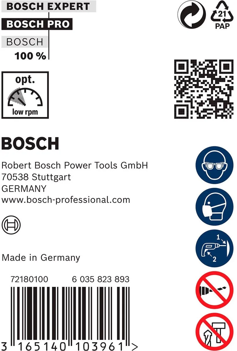 Bosch Professional SDS+ 12x400mm Houtboor - 1 Stuk