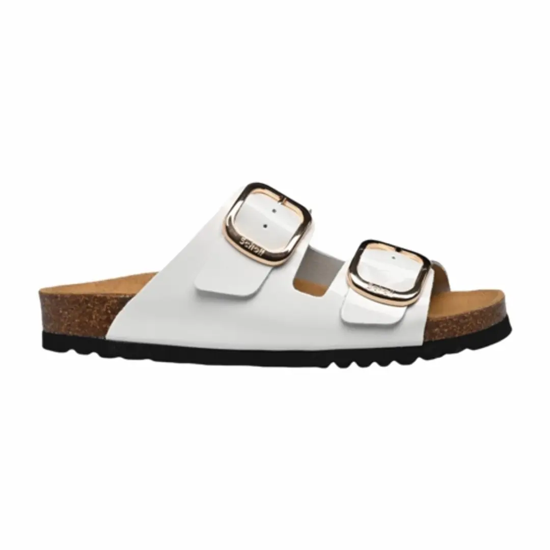 Slipper Scholl Women Noelle Patent Leather White-Schoenmaat 36