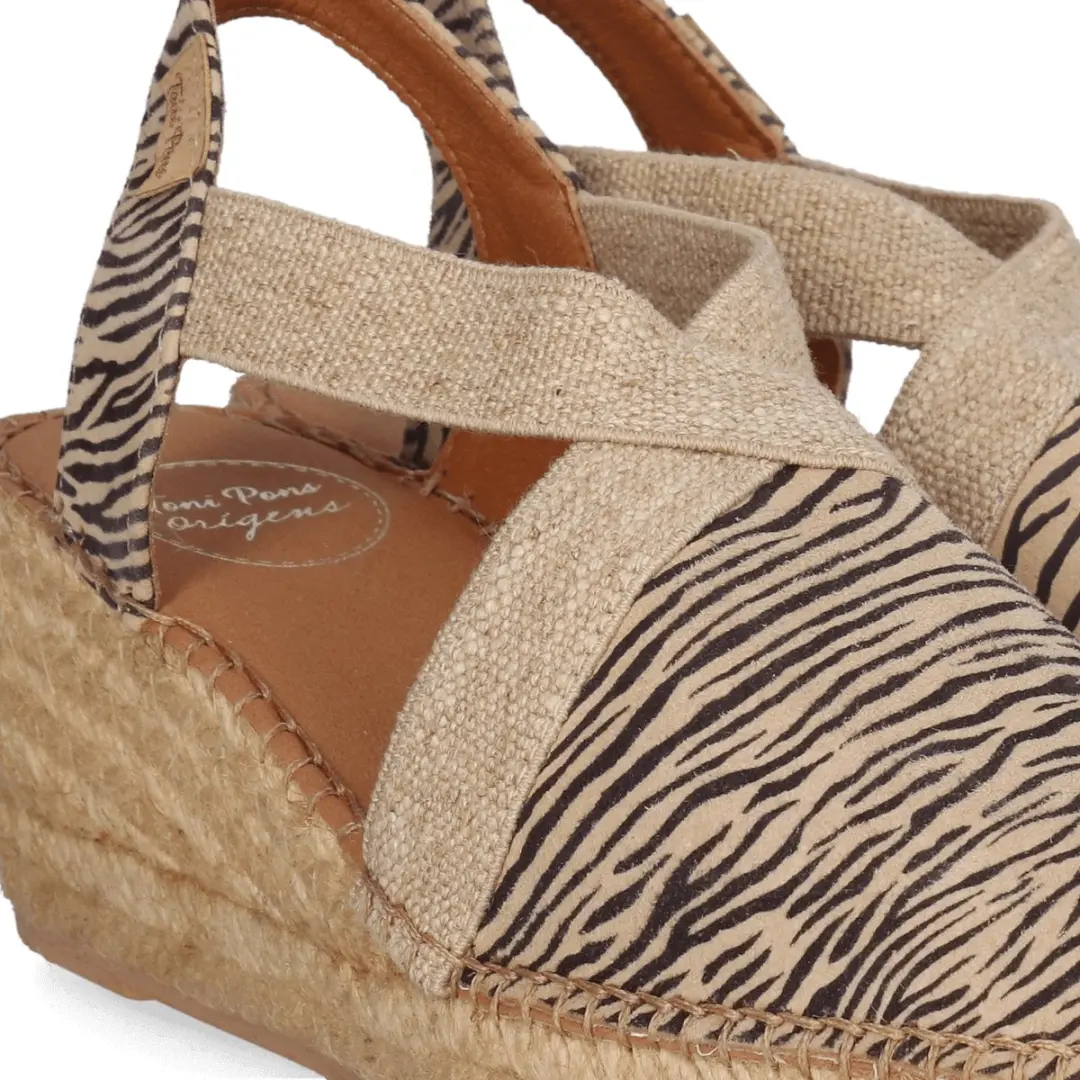 Toni Pons Terra-ZB Espadrilles Zebra - 41 - afbeelding 2 van 6