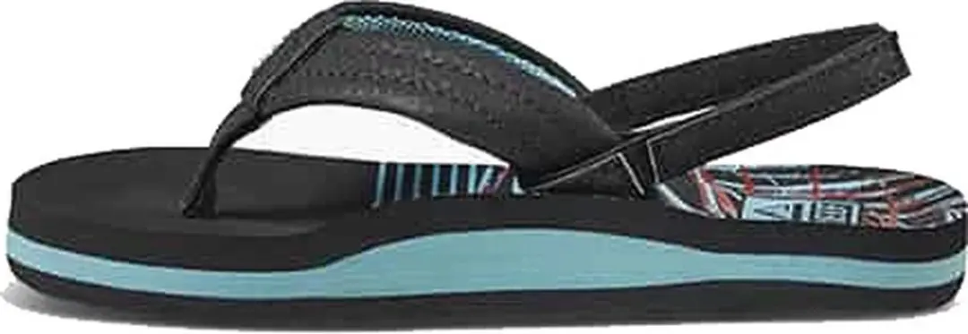 Reef Little Ahi Teenslipper 19 - Zwart - afbeelding 3 van 6