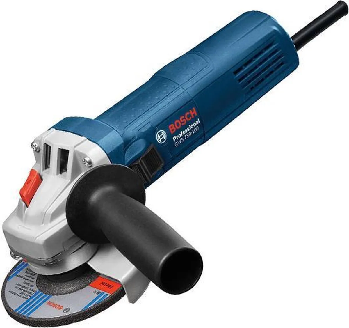 Bosch Professional GWS 750 Haakse slijper 750W - 125mm - afbeelding 3 van 4