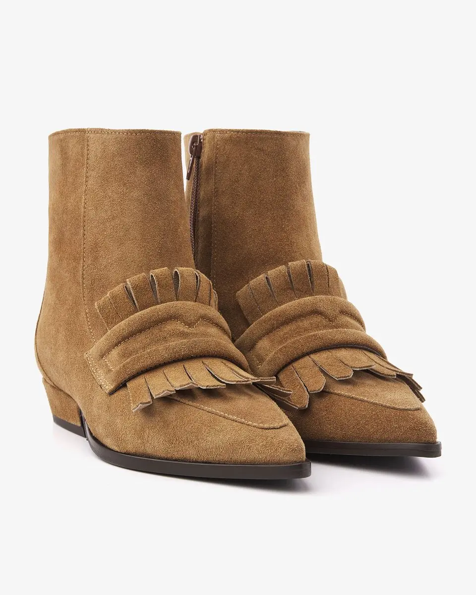 VIA VAI Vive Evie Enkellaarsjes Beige 41 - afbeelding 2 van 6