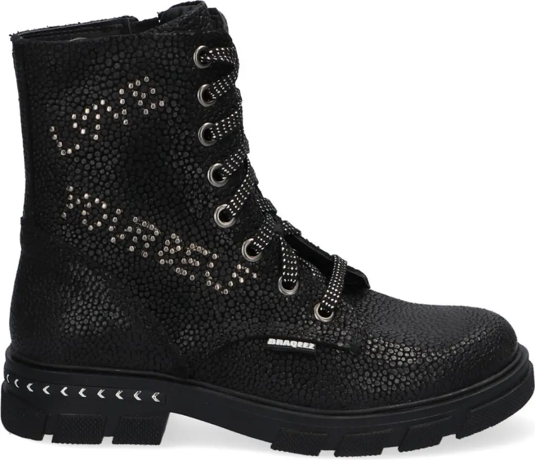 Braqeez 421715-989 Meisjes Biker Boots