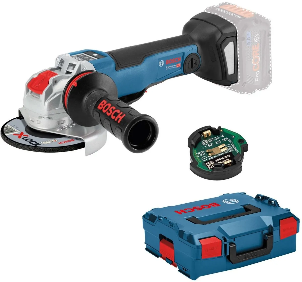 Bosch Professional GWX 18V-10 Haakse Slijpmachine 125mm