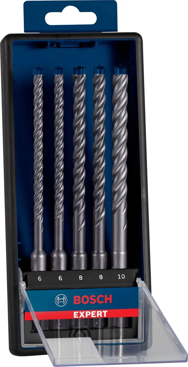 Bosch Professional EXPERT SDS plus-7X Hamerboorset 5-delig 6/6/8/8/10mm