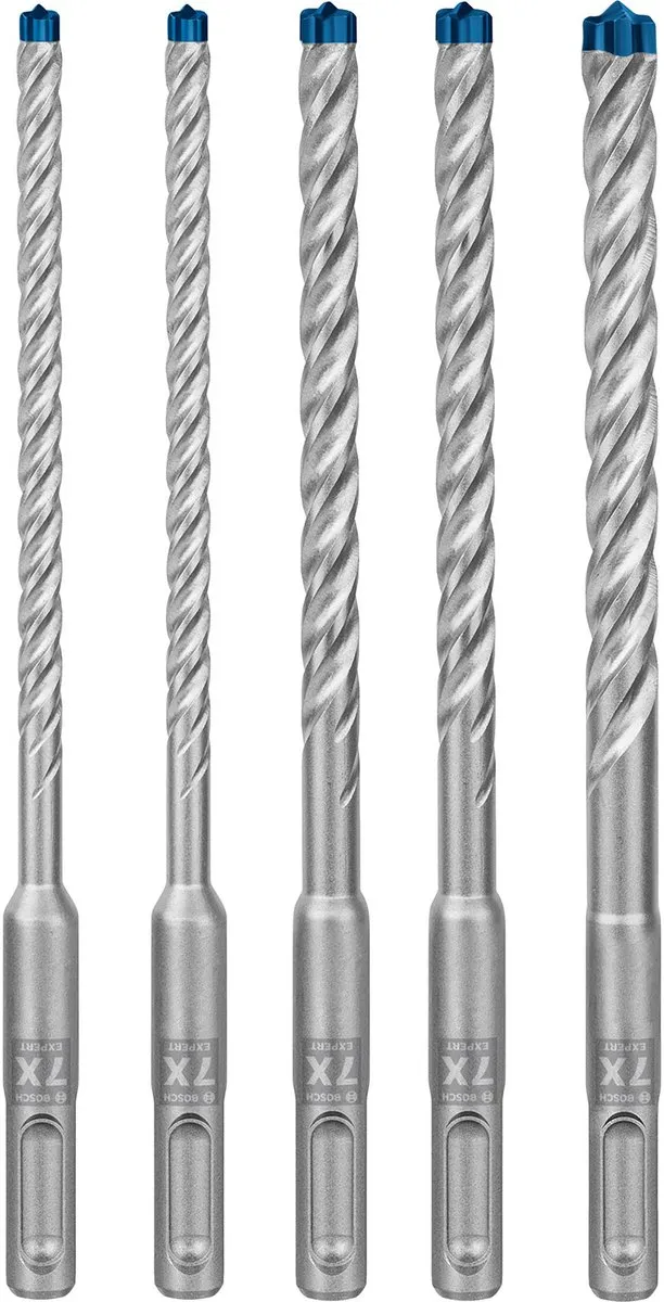 Bosch Professional EXPERT SDS plus-7X Hamerboorset 5-delig 6/6/8/8/10mm