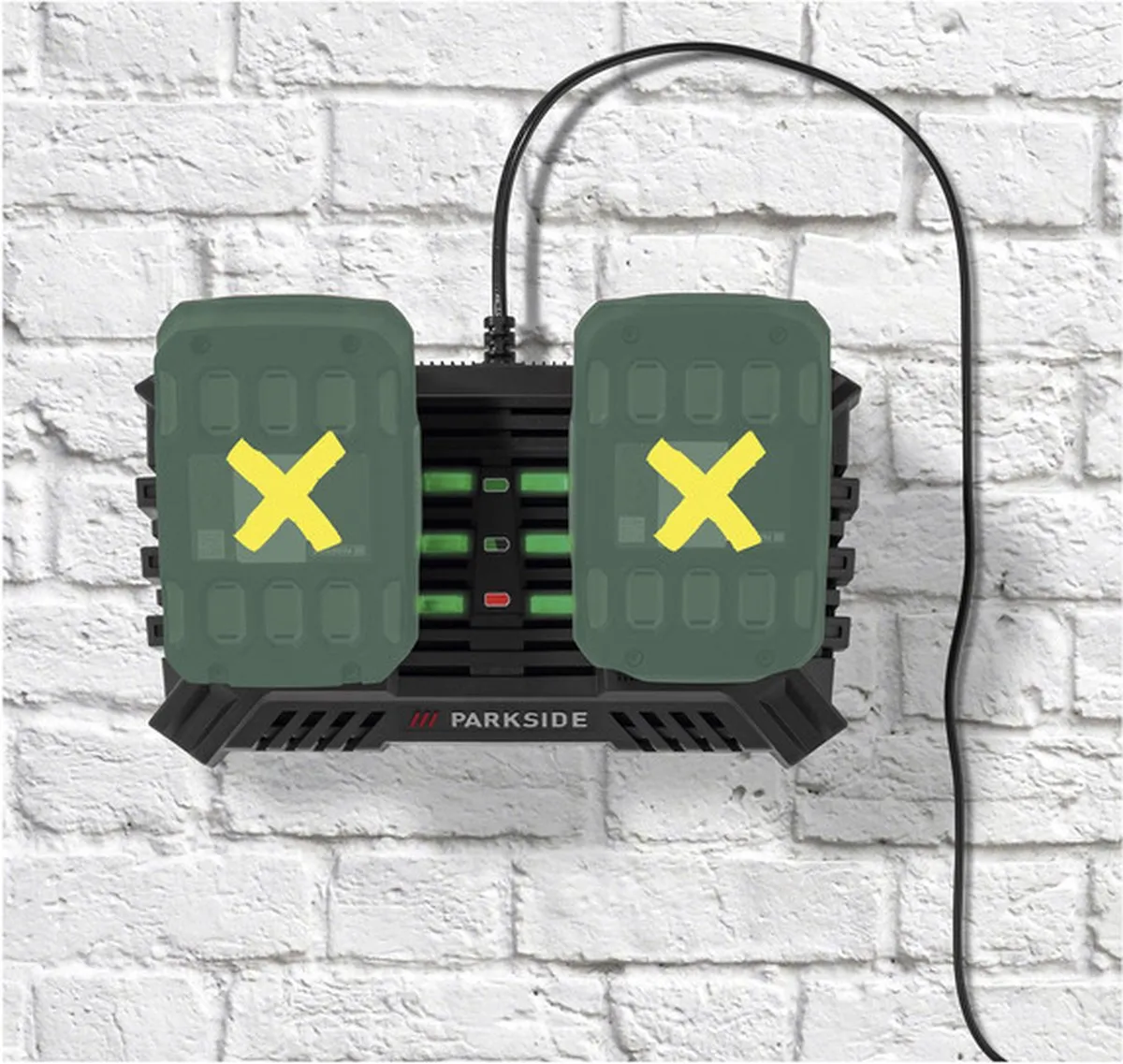 PARKSIDE X 20 V Team Accu Oplader 220W - 2x 4,5A