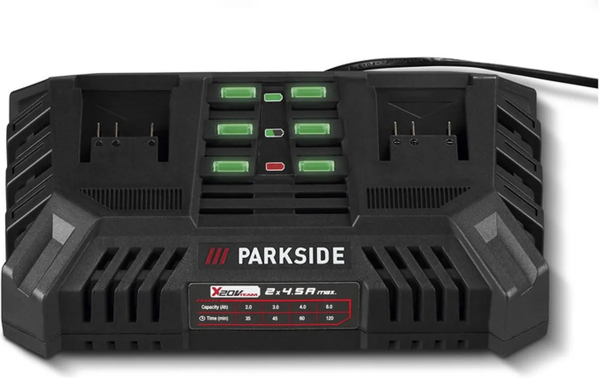 PARKSIDE X 20 V Team Accu Oplader 220W