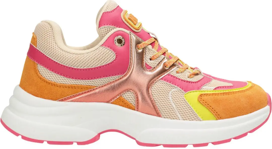 Mexx Loyce Lage Sneakers - Oranje - Maat 37 - afbeelding 3 van 6