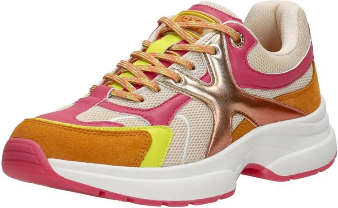 Mexx Loyce Lage Sneakers - Oranje - Maat 37 - afbeelding 4 van 6