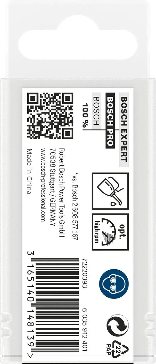 Bosch Professional HSS-G Dubbelboor 4.9mm - 10 Stuks - afbeelding 6 van 6