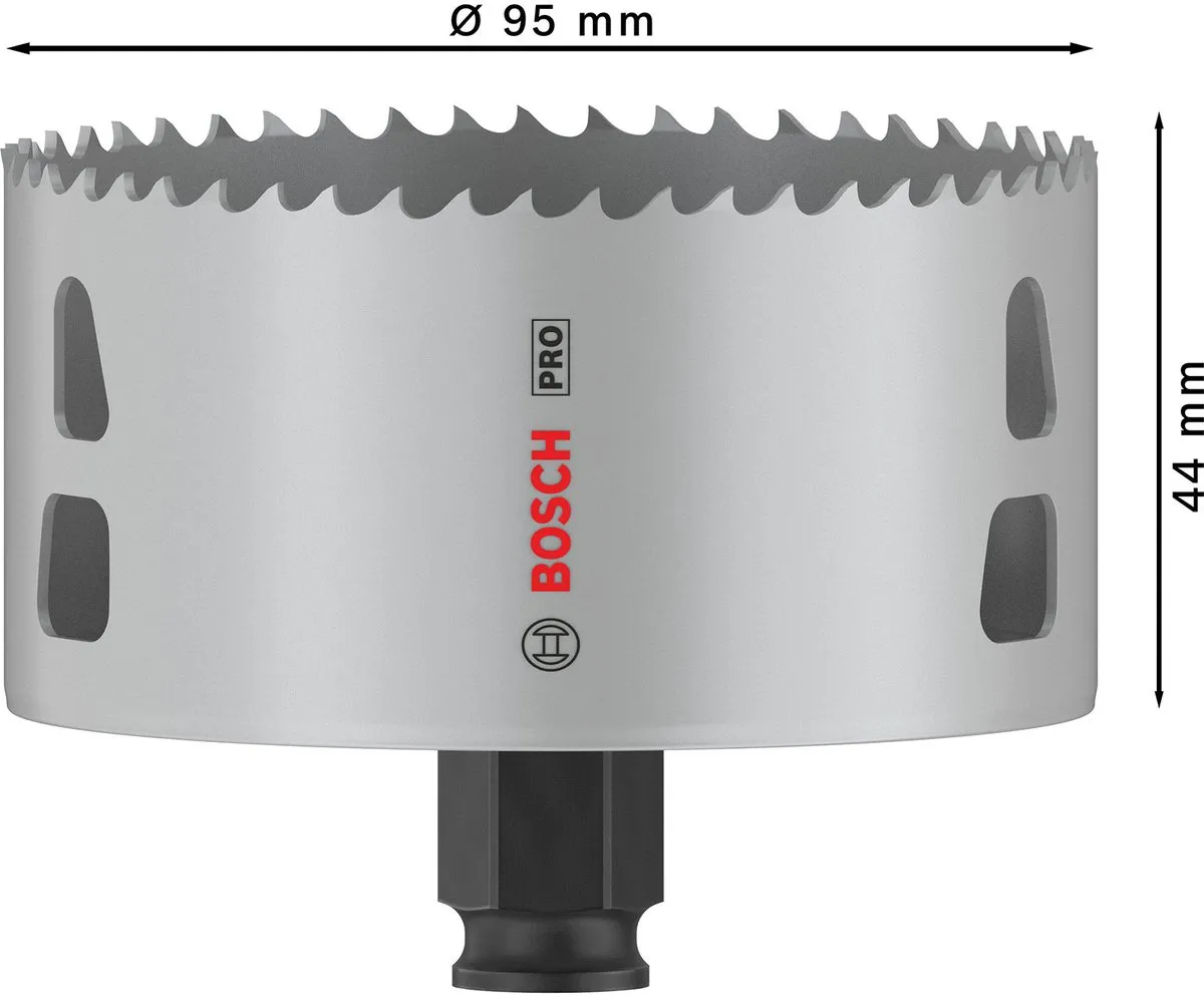 Bosch Professional Multi Materiaal PC Plus Gatenzaag 95mm