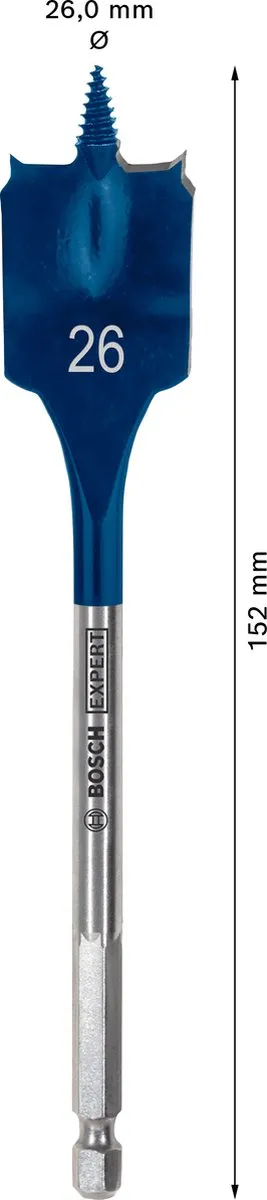 Bosch Professional EXPERT Speedboor SelfCut 26x152mm - Zeskantschacht - afbeelding 6 van 6