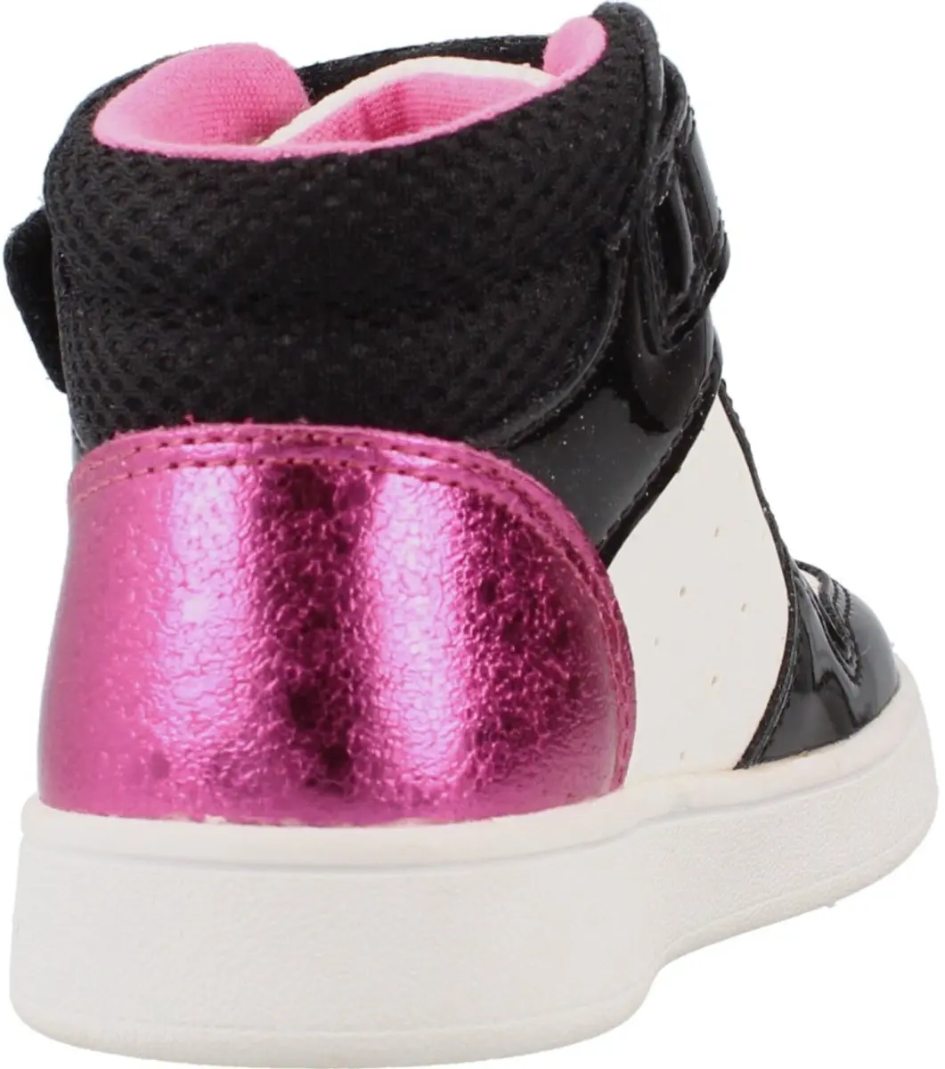 GEOX Eclipser Peutersneakers 24 - Wit/Zwart - afbeelding 3 van 6