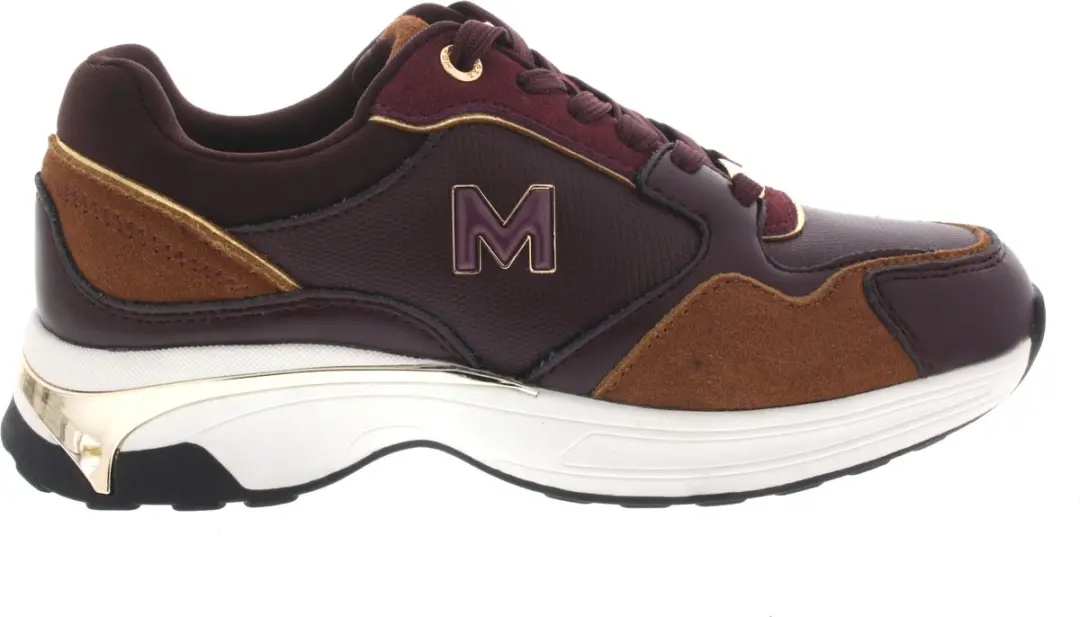 Dames Sneakers Mexx Mexx Paulita Love Burgundy Red Bordeaux