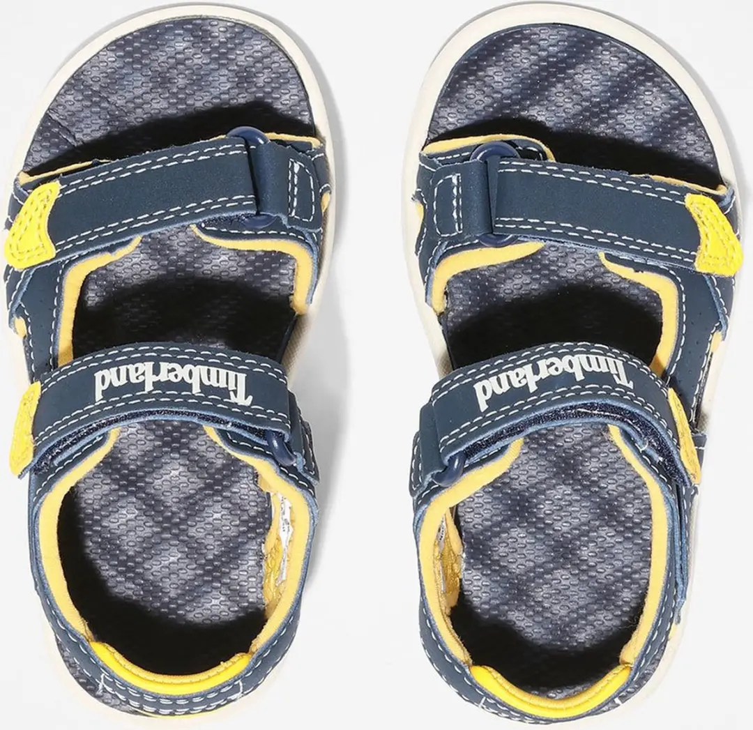 Timberland Perkins Row 2-Strap Jongens Sandalen 22 - Black Iris