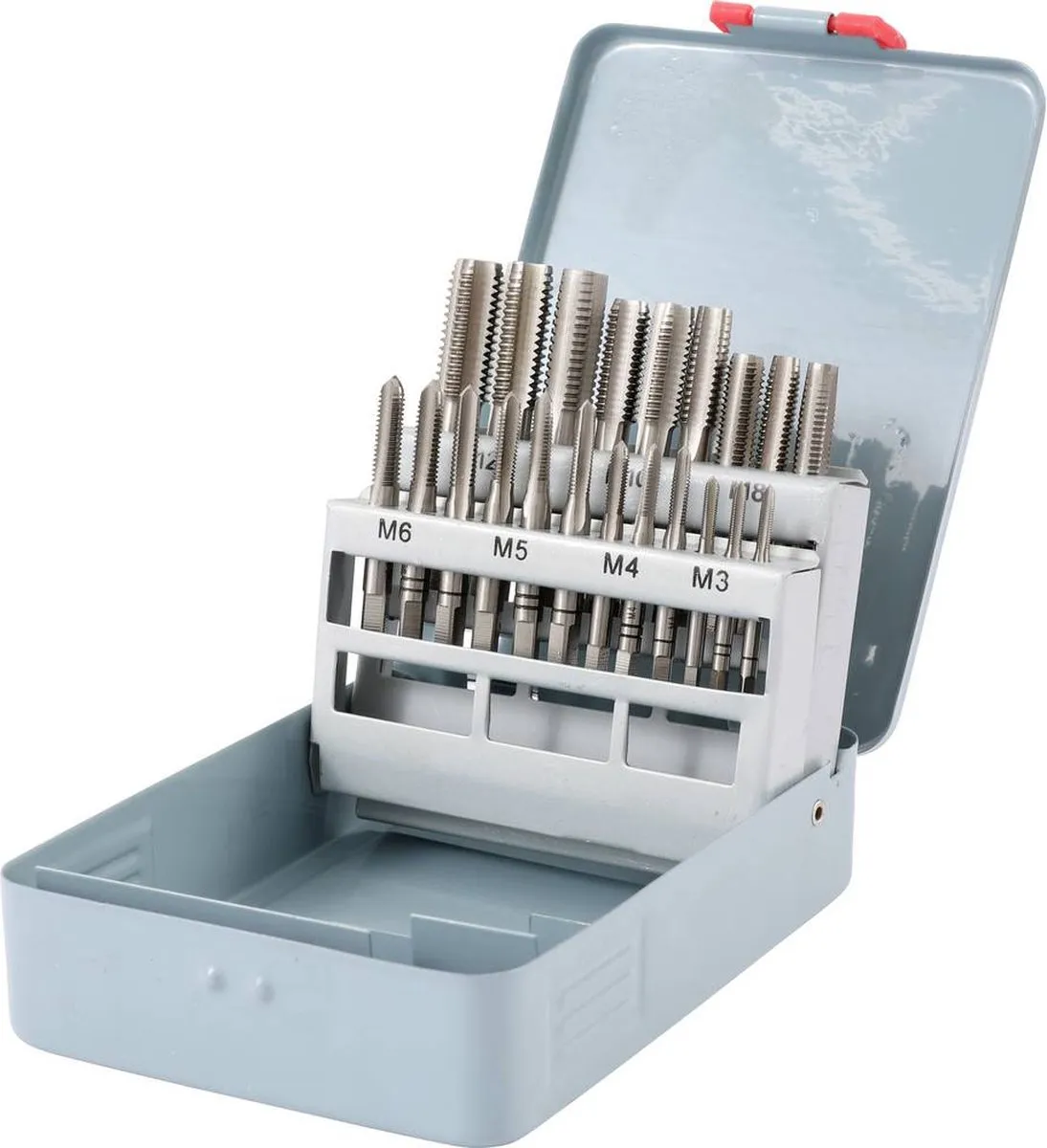 TOOLCRAFT TO-6800787 Schroefdraadsnijderset 21-delig