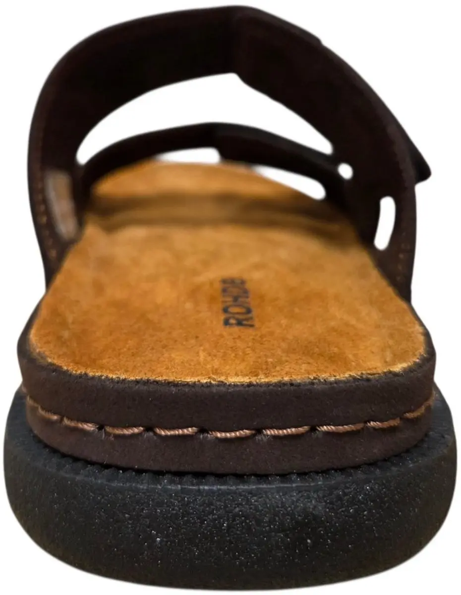Rohde 6003 71 Slippers Bruin Leer - 46