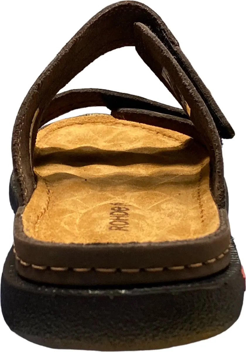 Rohde 6003 71 Slippers Bruin Leer - 46