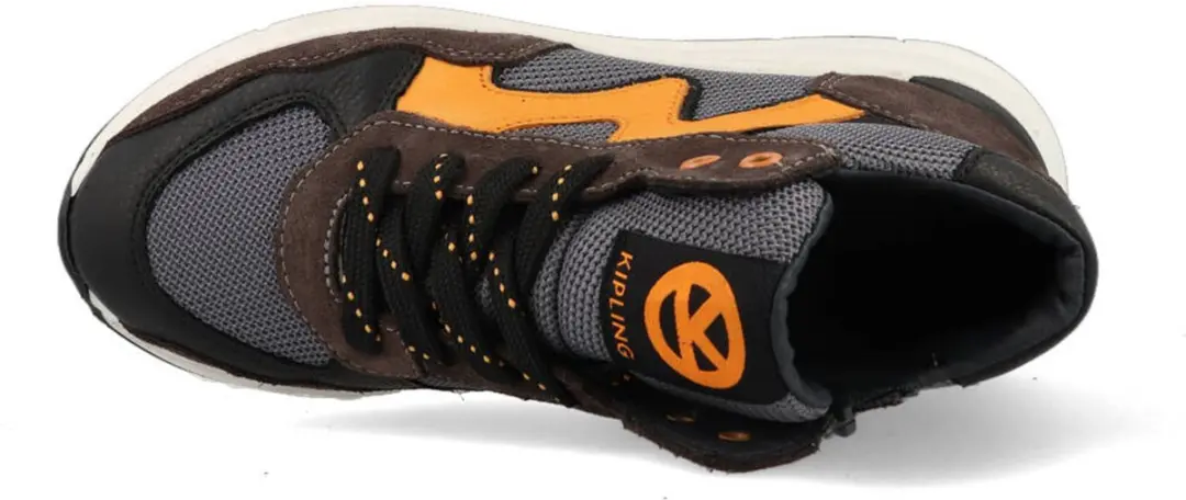 Kipling Fernando Jongens Sneaker - Grijs - afbeelding 6 van 6