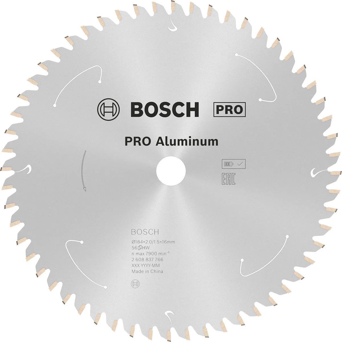 Bosch Professional Aluminium Zaagblad 184mm
