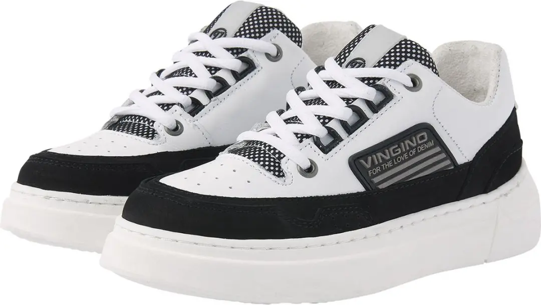 Vingino Ethan Lage Sneakers - Blauw - Maat 34 - afbeelding 2 van 6