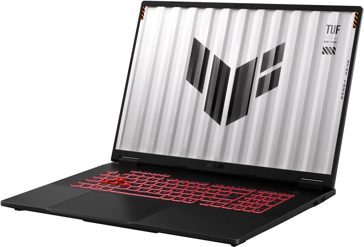 ASUS TUF Gaming A18 FA808UH-S8076W Laptop - 18" Full HD+ - 16GB RAM - 512GB SSD - RTX 5050 - Grijs