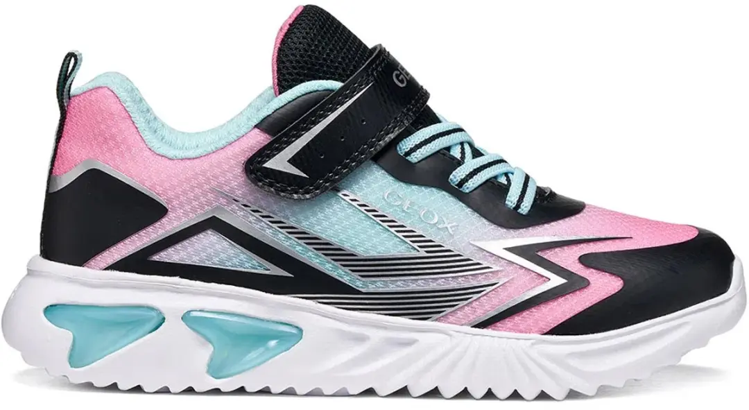 Geox Assister B Met Lichten Schoenen Veelkleurig EU 25 Meisje