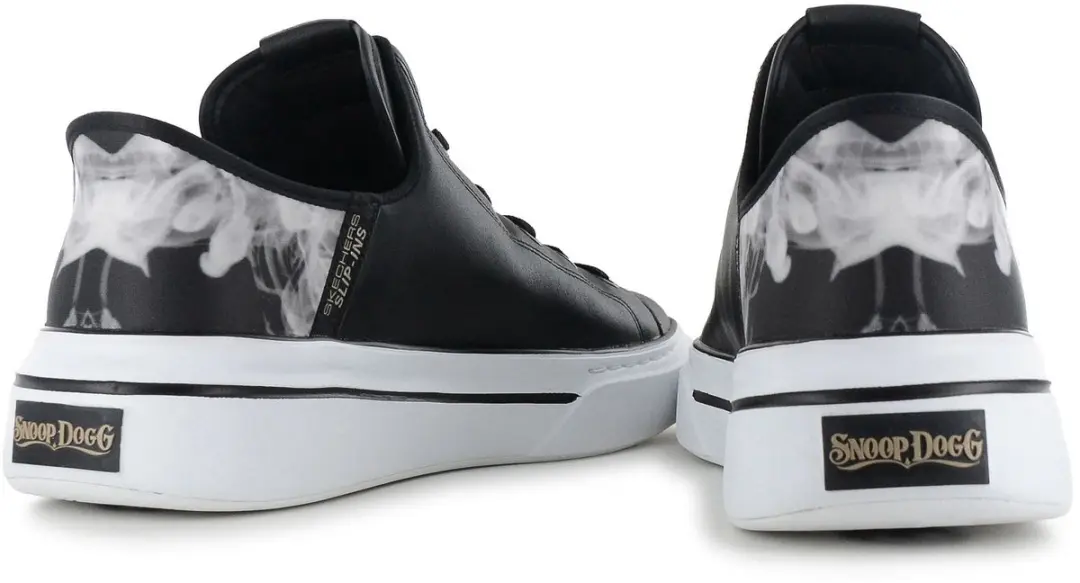 Skechers x Snoop Dogg Slip-ins One OG Sneakers 251016-BKW - Zwart - afbeelding 5 van 6