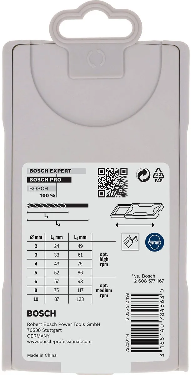 Bosch Professional Mini X-Line Pro HSS-Co Metaalboren 7-delig