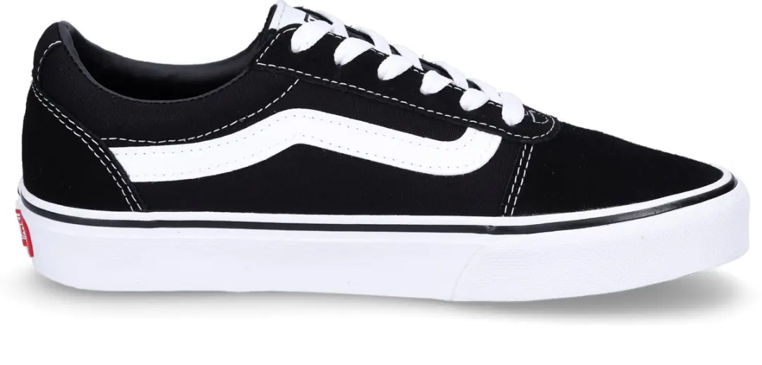 Vans WM Ward Sneakers - Suede/Canvas Zwart/Wit - afbeelding 4 van 6