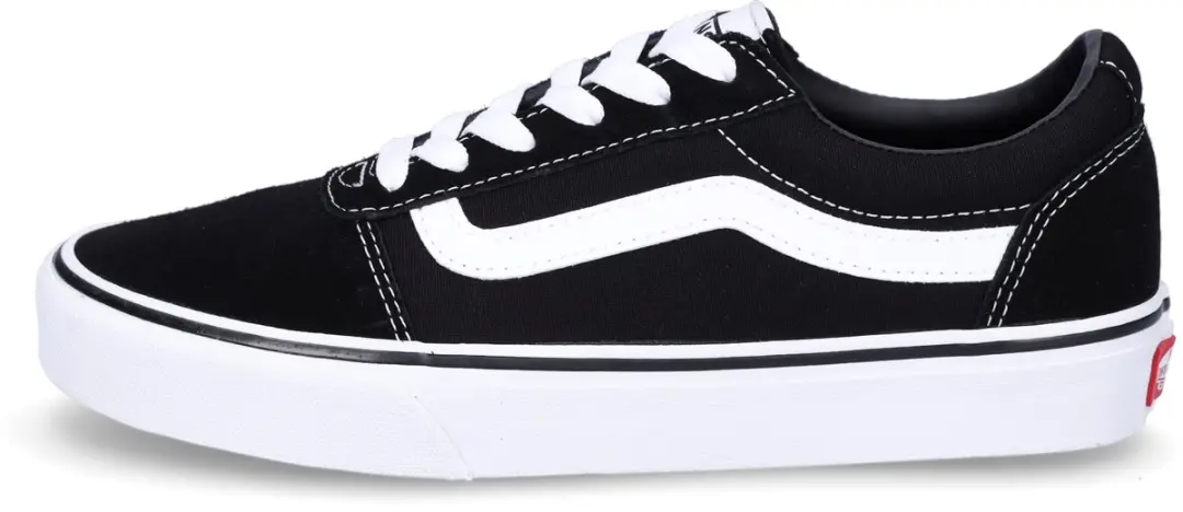 Vans WM Ward Sneakers - Suede/Canvas Zwart/Wit - afbeelding 2 van 6