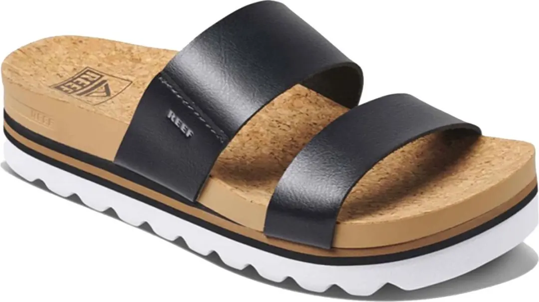 Reef Cushion Bounce Vista Hi Slides - Zwart - afbeelding 4 van 6