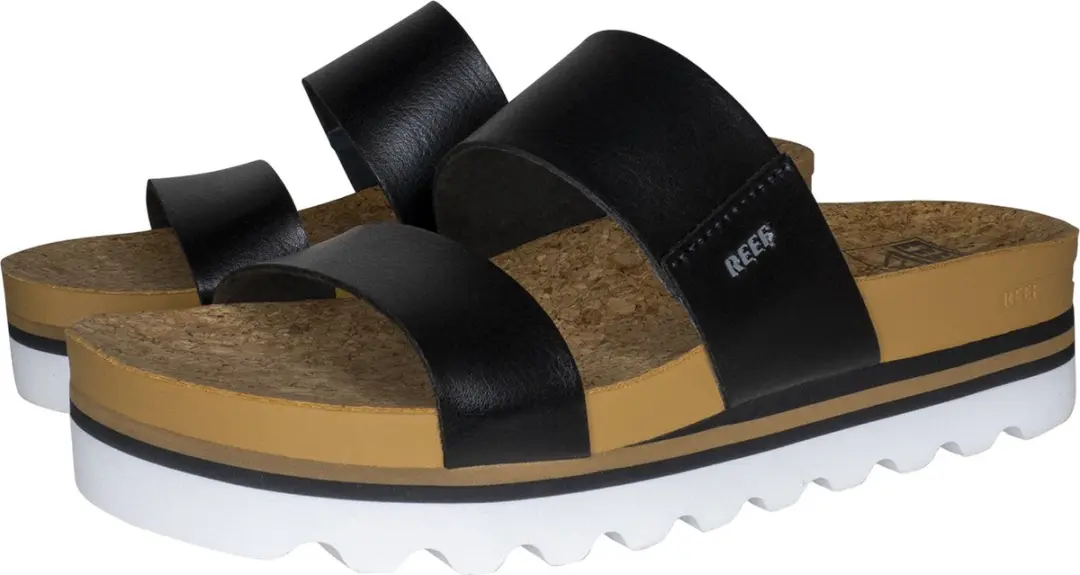 Reef Cushion Bounce Vista Hi Slides - Zwart - afbeelding 3 van 6
