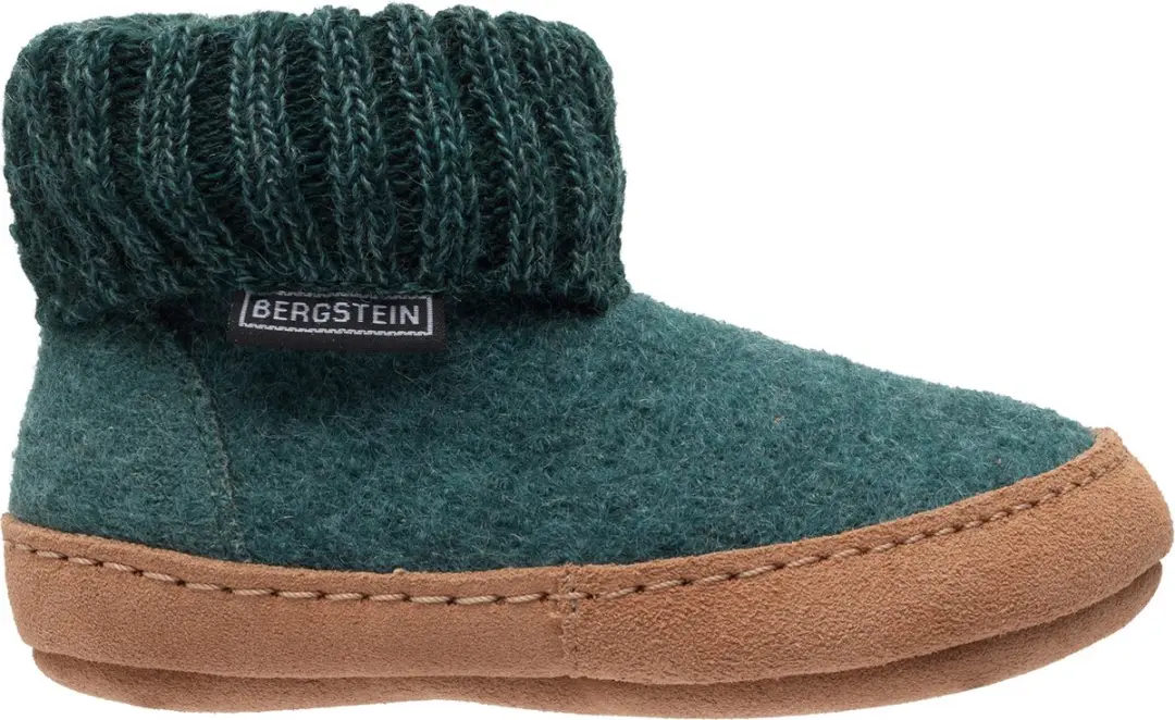 Bergstein Cozy Lux Sloffen Junior - Seagreen Maat 26