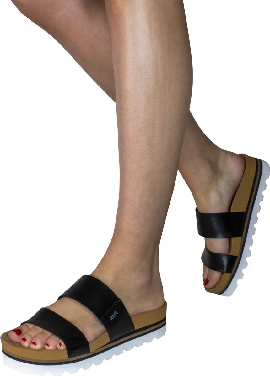 Reef Cushion Bounce Vista Hi Slippers - Zwart - Maat 37.5 - afbeelding 3 van 6