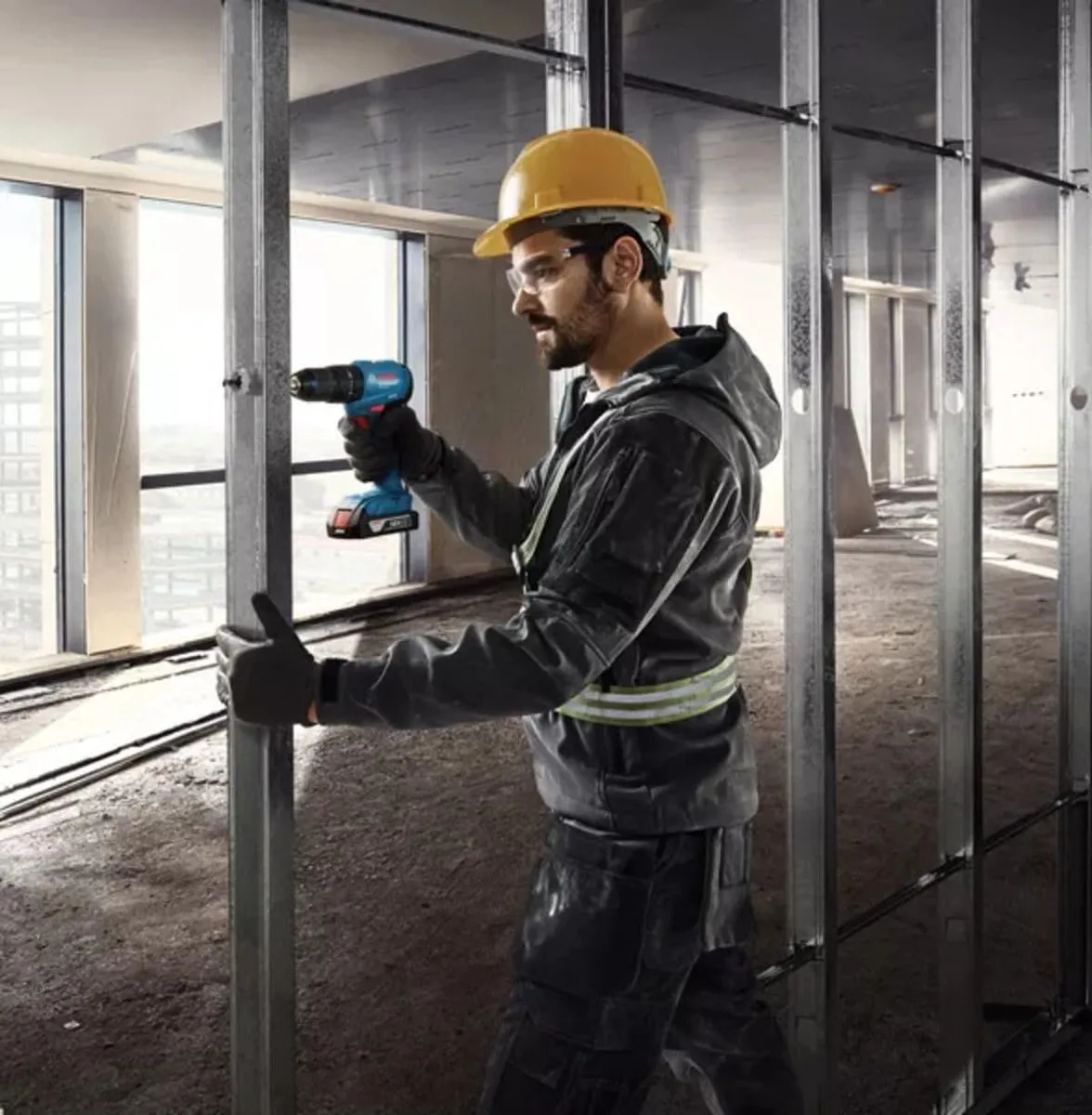 Bosch Professional GSB 185-LI Boormachine - 2 Accu's